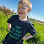 Eat, Sleep, Be Epic, Repeat - Unisex Tee - Pick your colour