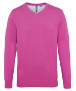 AQ Men's cotton blend v-neck sweater - Image 6