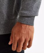 AQ Men's cotton blend v-neck sweater - Image 12