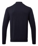 AQ Men's cotton blend ¼ zip sweater - Image 7