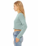 Women's cropped crew sweatshirt - Image 2