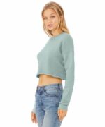 Women's cropped crew sweatshirt - Image 3