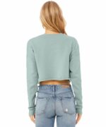 Women's cropped crew sweatshirt - Image 4