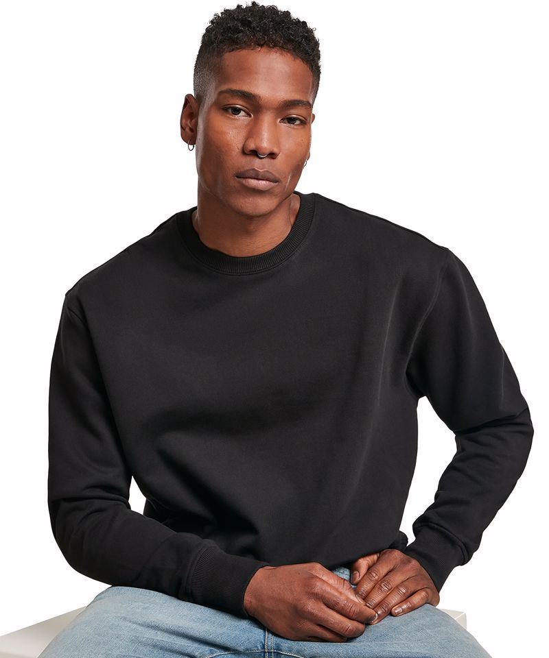 BY120_LS00_2024 Premium oversize crew neck - Image 1