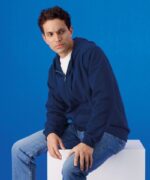 Softstyle™ midweight fleece adult full-zip hooded sweatshirt - Image 4
