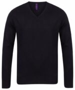 Henbury 12 gauge v-neck jumper - Image 2