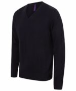 Henbury 12 gauge v-neck jumper - Image 5