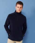 Henbury ¼ zip microfleece jacket