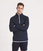 AWDis Cool ½ zip sports sweatshirt