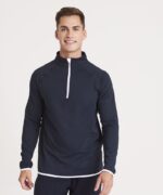 AWDis Cool ½ zip sports sweatshirt - Image 2