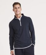 AWDis Cool ½ zip sports sweatshirt - Image 3