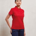 Premier Women's Coolchecker® piqué polo