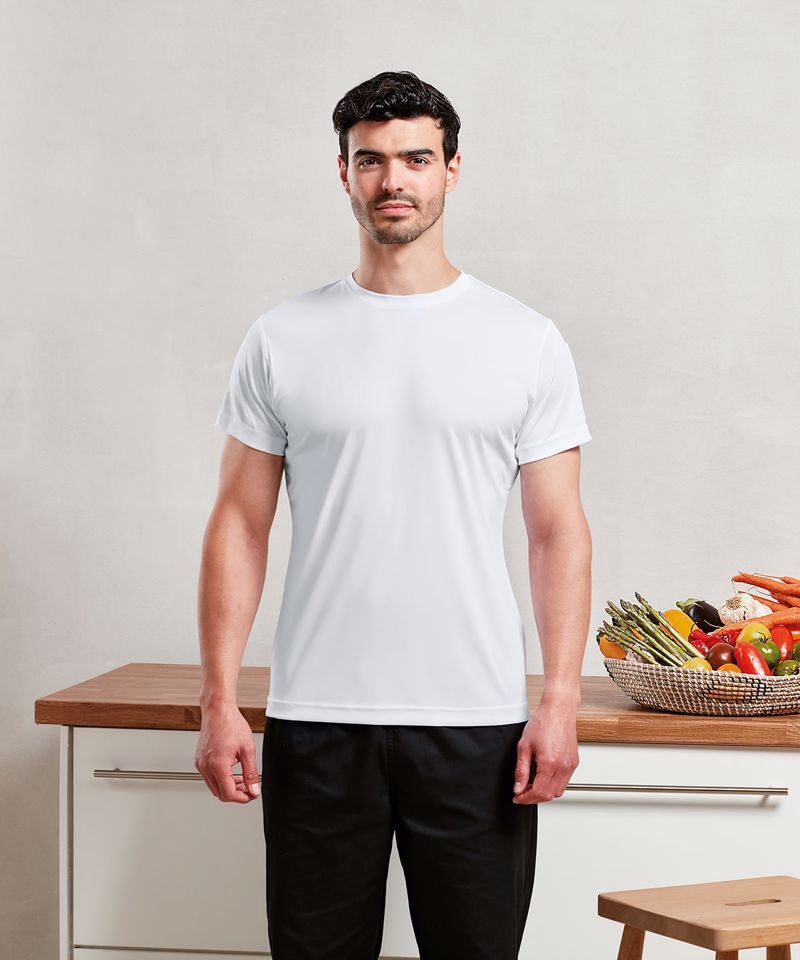 PR649_LS00_2024 Premier Chef's Coolchecker® t-shirt - Image 1