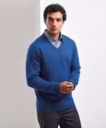 Premier V-neck knitted sweater - Image 3