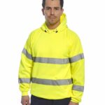 Portwest Hi-vis hooded sweatshirt