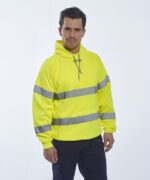 Portwest Hi-vis hooded sweatshirt - Image 2