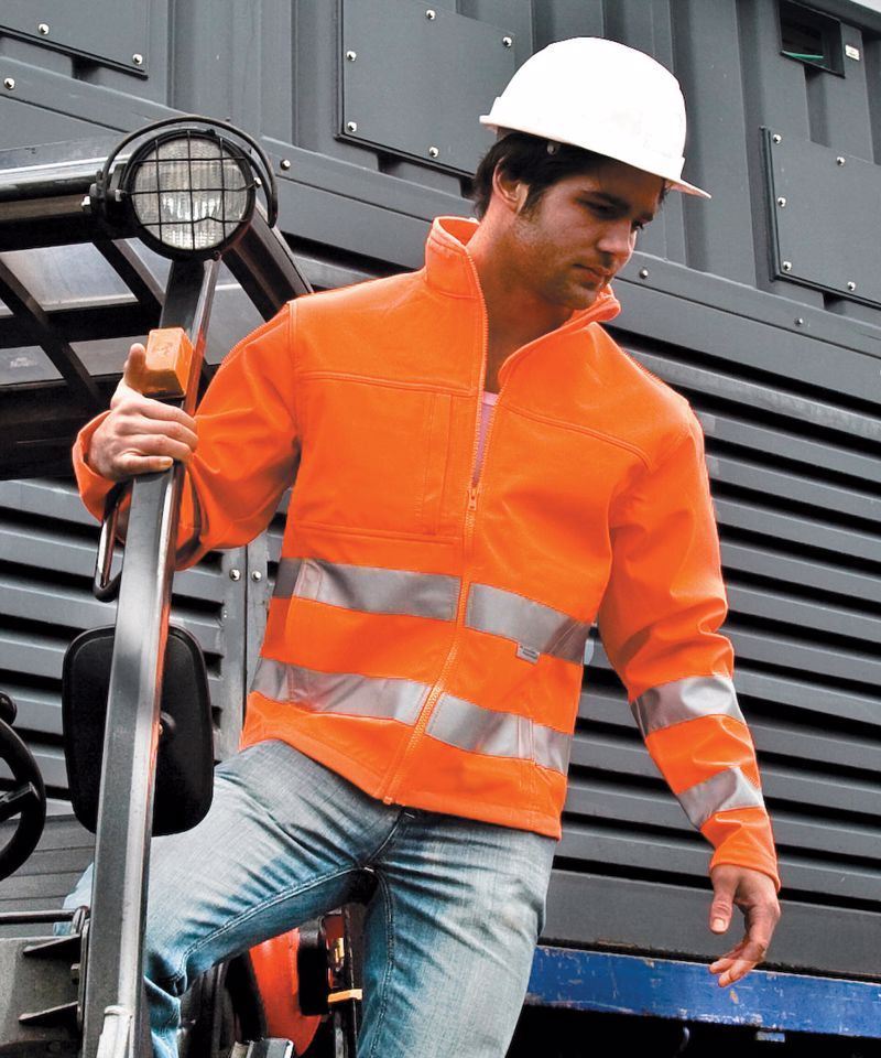 R117A_LS00_2024 Result Work Guard High-viz softshell jacket - Image 1