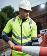 Regatta Hi-vis full zip hoodie