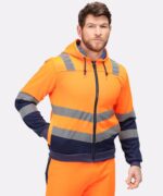 Regatta Hi-vis full zip hoodie - Image 2