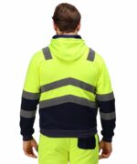 Regatta Hi-vis full zip hoodie - Image 3