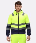 Regatta Hi-vis full zip hoodie - Image 4