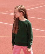 Fruit of the Loom Kids classic raglan sweatshirt - Image 2