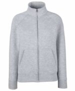 Fruit of the Loom Women's premium sweatshirt jacket - Image 2