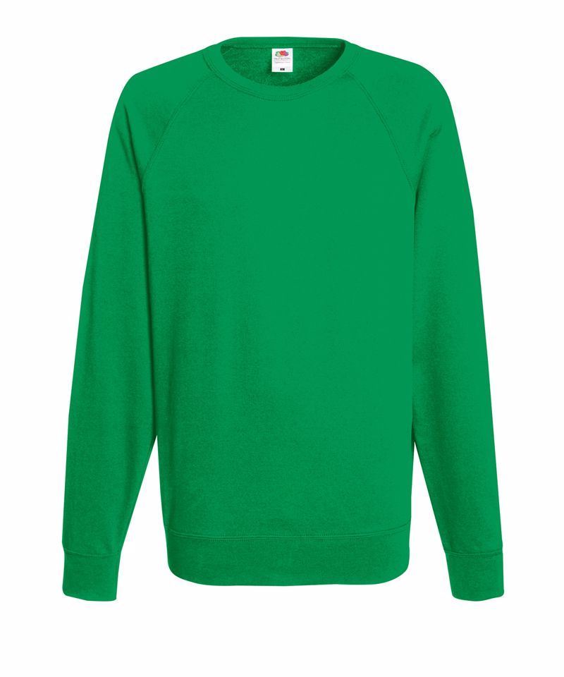 SS970_LS00_2024 Fruit of the Loom Lightweight raglan sweatshirt - Image 1