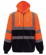 Yoko Hi-vis zip hoodie - Image 3