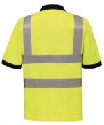 Yoko Hi-vis short sleeve polo - Image 3