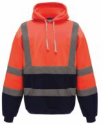 Yoko Hi-vis pull-over hoodie