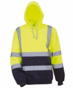 Yoko Hi-vis pull-over hoodie - Image 2