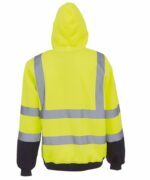 Yoko Hi-vis pull-over hoodie - Image 4
