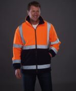 Yoko Hi-vis heavyweight fleece jacket - Image 2