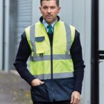 Yoko Hi-vis padded bodywarmer