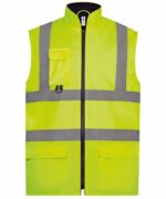 Yoko Hi-vis padded bodywarmer - Image 2