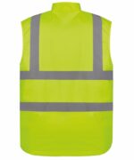 Yoko Hi-vis padded bodywarmer - Image 3