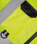 Yoko Hi-vis padded bodywarmer - Image 4
